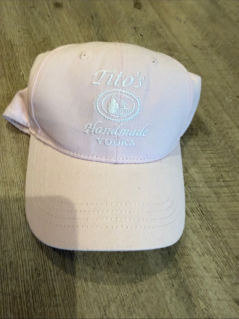 Tito's Handmade Vodka Women's Pink Baseball Cap